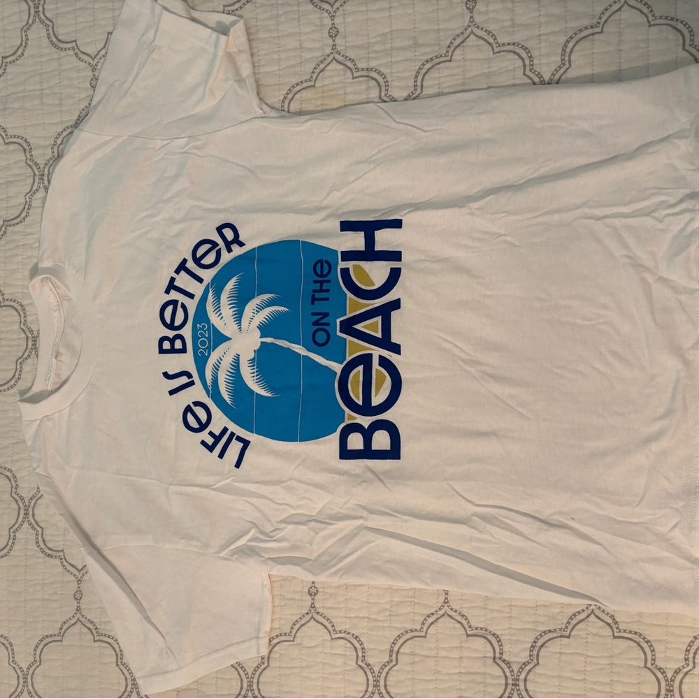Life is better on the beach tshirt